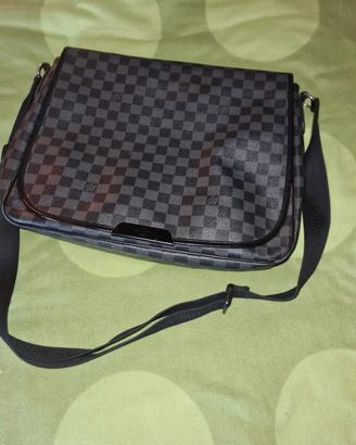 Borsa + portafoglio Louis Vuitton- Damier Graphite