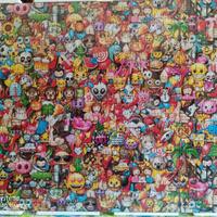 Puzzle Emoji con cornice cm 50 x 70