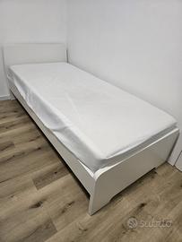 Struttura letto+rete+materasso