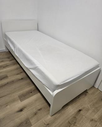 Struttura letto+rete+materasso