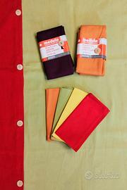 2 Runner tovaglia componibile + 4 tovaglioli NUOVI