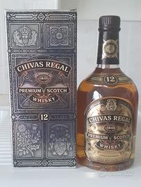 Bottiglia Chivas Regal 12 anni invecchiamento
