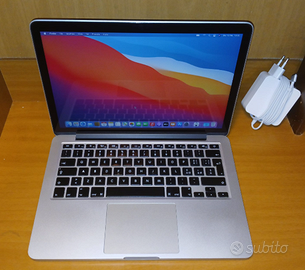 MacBook pro 13 Retina i5 Ram 16Gb SSD 251Gb