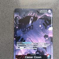 Cesare Clown OP10-002 One Piece Card Game Carte En