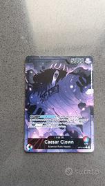 Cesare Clown OP10-002 One Piece Card Game Carte En