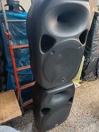 coppia di casse amplificate marca wherfedale 