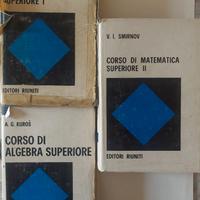 2x Vol. Mat. sup + Vol. Algebra sup - Ed. Riuniti