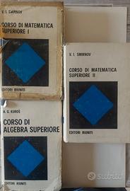 2x Vol. Mat. sup + Vol. Algebra sup - Ed. Riuniti