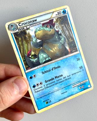 Croconaw 38/123 Ex HeartGold & SoulSilver