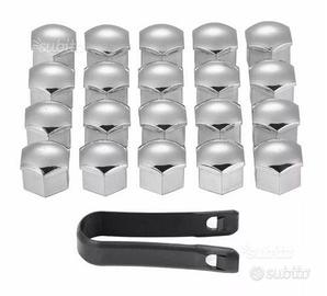 20x Copribulloni 17mm copri bullone plastica AUTO