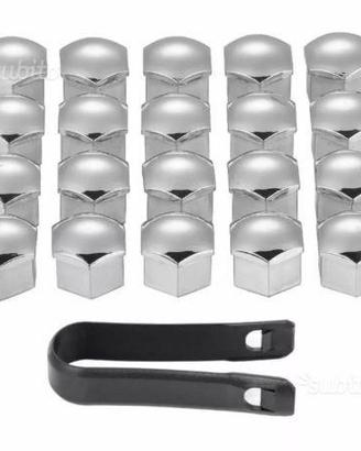 20x Copribulloni 17mm copri bullone plastica AUTO