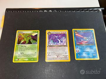 Mew antico+dark golduck+dark dragonair+ scyther