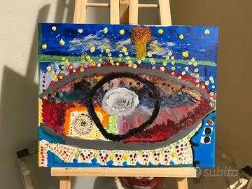 Dipinto originale  astratto -firmato- pezzo unico