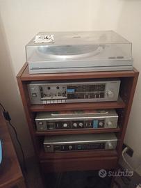 Impianto stereo sanyo 1986