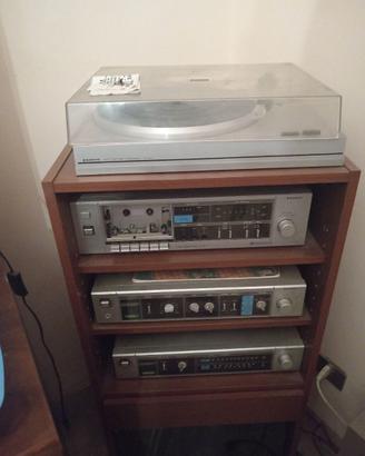 Impianto stereo sanyo 1986