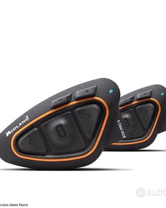 MIDLAND BTX1 PRO S Interfono Bluetooth Kit Doppio