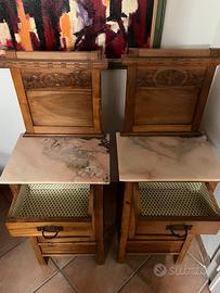 Coppia comodini rustici disponibile fini al 20 Giu