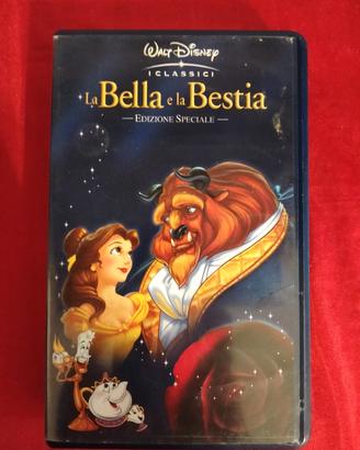 videocassetta VHS Disney "La bella e la bestia "