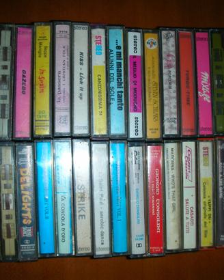 musicassette stereo 7 funzionanti 