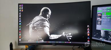 Monitor Curvo “AOC CQ27G2SE /BLK” 165hz QHD