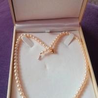 Collana perle e oro giallo 750 