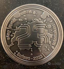 Vespa World Day Svizzera Placca originale