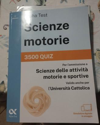 libro test scienze motorie 2026