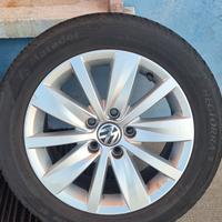 4 cerchi volkswagen 5x112r 16" 