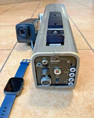 Telecamera Video Vintage Philips anni '70 – RARA