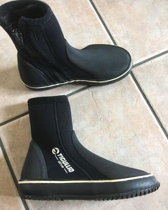 Calzari sport acquati "Tigullio Dive" mis. 34 c.a.