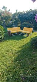 divano da giardino unico