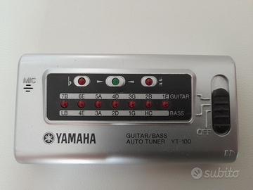 yamaha yt-100 accordatore chitarra e basso