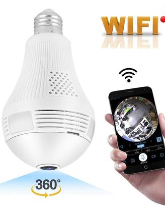 Lampadina con telecamera nascosta