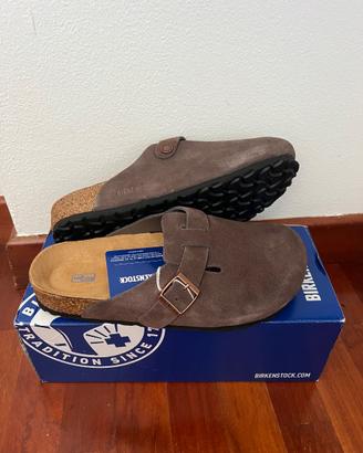 Birkenstock Boston Marroni