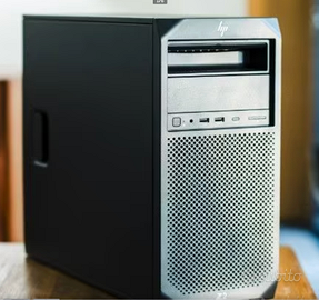 Desktop ricondizionato + due schermi + borsa