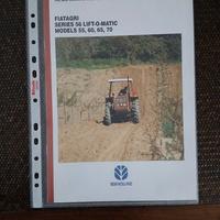 FIATAGRI - Brochure in inglese Serie 56 del 1995