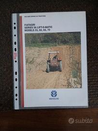 FIATAGRI - Brochure in inglese Serie 56 del 1995