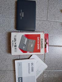 CASIO DATA BANK 2500 CALCOLATRICE 