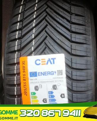 Gomme 205/55/16 CEAT 4 Stagioni