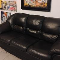 divano 3 posti pelle