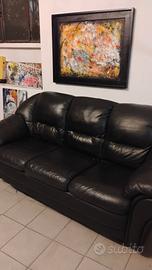 divano 3 posti pelle