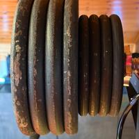 Rack, panca reclinabile, pesi