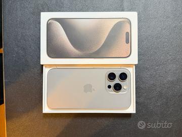 iPhone 15 Pro - 128GB - titanio naturale