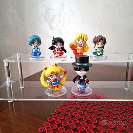 sailor moon serie completa action figure 6 pezzi
