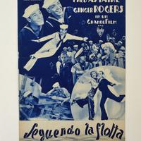 Brochure Seguendo la Flotta, F. Astaire G. Rogers