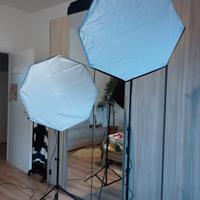 kit ombrelli fotografici e accessori 