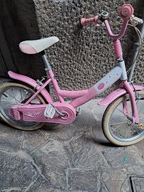 bicicletta con rotelle bimba 