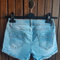 Pantaloncino corto in jeans