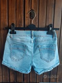 Pantaloncino corto in jeans