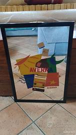 specchi e targhe vintage tema birra / amari